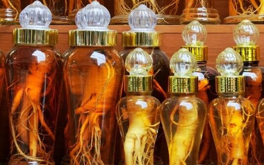Βάση αλκοόλ από ginseng